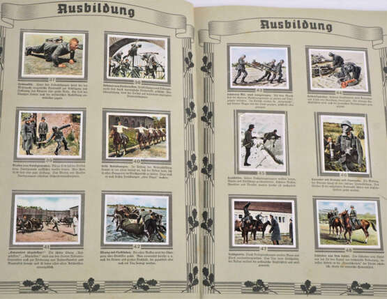 Die Deutsche Wehrmacht - NS Album mit Zigaretten Sammelbildern, vollständig - Foto 5
