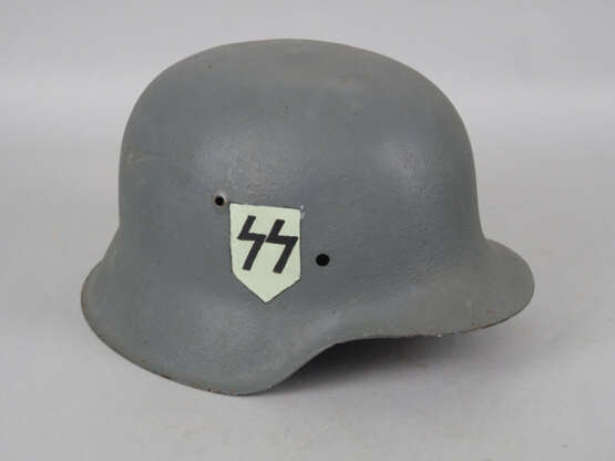 Wehrmacht Stahlhelm M42, Bastlerarbeit - Foto 1