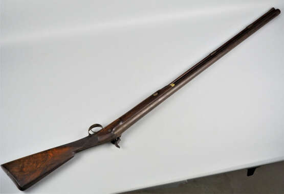 Antikes Vorderlader-Perkussionsgewehr, Mitte 19. Jh., L. 142cm - фото 2