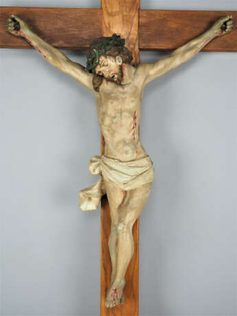 Großes Kruzifix, 19. Jh. - Foto 2