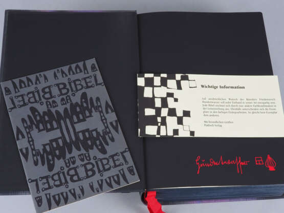 Die Bibel - von Friedensreich Hundertwasser illustrierte Edition - Foto 2