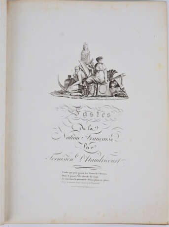 Ternisien d`Haudricourt - Fastes de la nation française, 1804, 3 Bände - фото 3