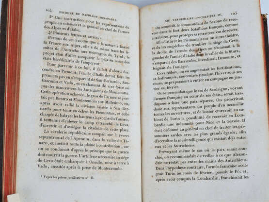 Antoine-Claire Thibaudeau - Histoire Générale de Napoléon Bonaparte Guerre d'Italie, 1827, 2 Bände - фото 3