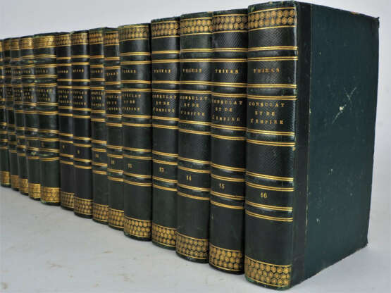 Adolphe Thiers - Histoire du Consulat et de l'Empire, 1845-1857, 16 Bände - photo 3