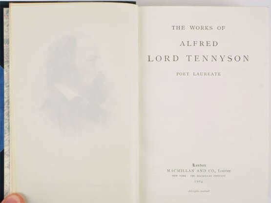 The works of Alfred Lord Tennyson, 1904 - photo 2