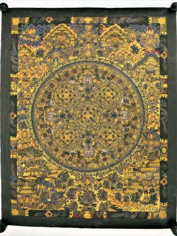Thangka, Tibet, budhistischer Lamaismus - Foto 1