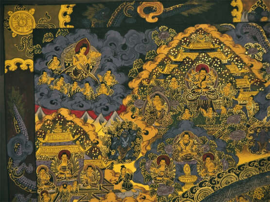 Thangka, Tibet, budhistischer Lamaismus - photo 5