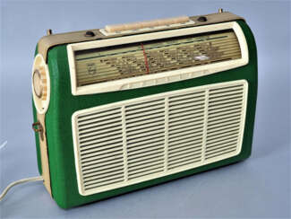 Tragbares Philips Röhrenradio