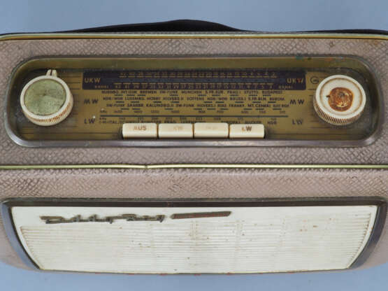 Zwei tragbare Radios, 50er Jahre - Foto 2