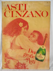 Werbeplakat "Asti Cinzano"