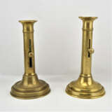 Zwei Biedermeier Kerzenhalter, um 1820 - фото 1