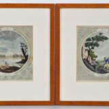 Konvolut kolorierte Stiche Fabeln, 2 Stück - photo 1