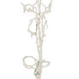 A VICTORIAN WHITE-PAINTED CAST-IRON HALL STAND - фото 2