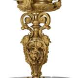 A PAIR OF LARGE FRENCH ORMOLU AND MOLDED GLASS DESSERT-STANDS - фото 4