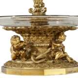 A PAIR OF LARGE FRENCH ORMOLU AND MOLDED GLASS DESSERT-STANDS - photo 8