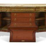A LARGE FRENCH ORMOLU-MOUNTED MAHOGANY, BOIS SATINE, SYCAMORE AND STAINED FRUITWOOD MARQUETRY AND PARQUETRY COMMODE - фото 5