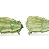 TWO FRENCH FAIENCE LETTUCE TUREENS AND TWO COVERS - photo 2