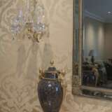 A PAIR OF GEORGE III ORMOLU AND CUT-GLASS THREE LIGHT WALL-LIGHTS - фото 3