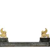 A LOUIS-PHILIPPE ORMOLU AND PATINATED-BRONZE EXTENDING FIRE FENDER - photo 3