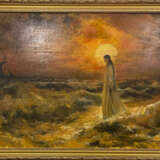 Иисус идущий по воде Canvas on the subframe Oil paint Action Painting Russia 2004 - photo 1