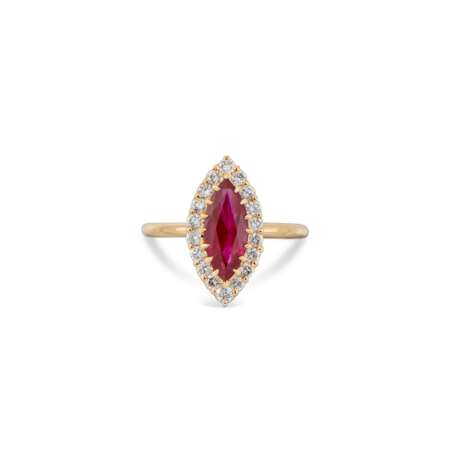 NO RESERVE RUBY AND DIAMOND RING - фото 3