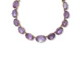 LATE 19TH CENTURY AMETHYST RIVIÈRE NECKLACE - фото 2