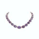 LATE 19TH CENTURY AMETHYST RIVIÈRE NECKLACE - фото 3