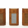 Lot of three cabinets with one door and one drawer - Auktionsarchiv