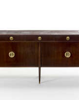 Sideboard with five drawers in the upper band and two door cabinets