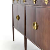 Sideboard with five drawers in the upper band and two door cabinets - photo 2
