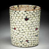 Cylindrical vase with murrine and powder - photo 2