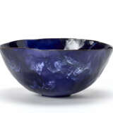 Ceramic bowl glazed in blue and red - Foto 1