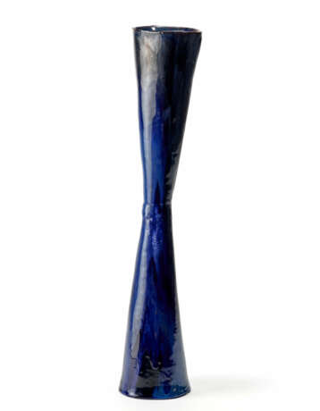 Glazed ceramic sculpture in shades of blue - Foto 2