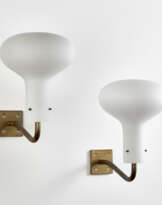 Pair of single light wall lamps model