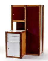 Modular cabinet with two spans