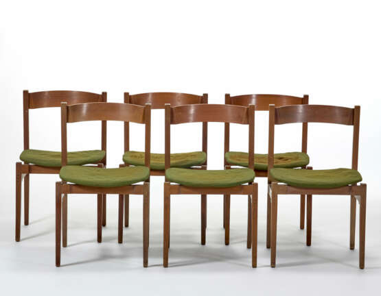 Lot consisting of six chairs model "101" - Foto 1
