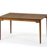 Extendable table in solid teak and veneer - photo 1