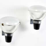 Pair of wall lamps model "LP5 Coppa Vetro Chiusa" - Foto 1