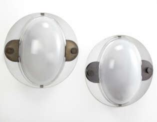 Pair of wall lamps model "LSP12 Ovale"