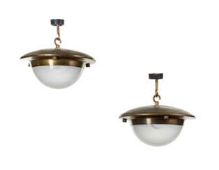 Pair of ceiling lights with suspension attachment model "LSP6 Tommy"