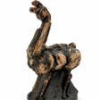 Hand-modeled terracotta sculpture - Prix ​​des enchères