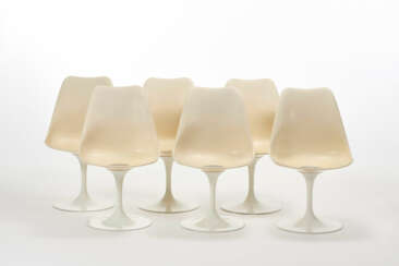 Six chairs model "Tulip"