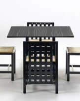 Lot consisting of four chairs model
