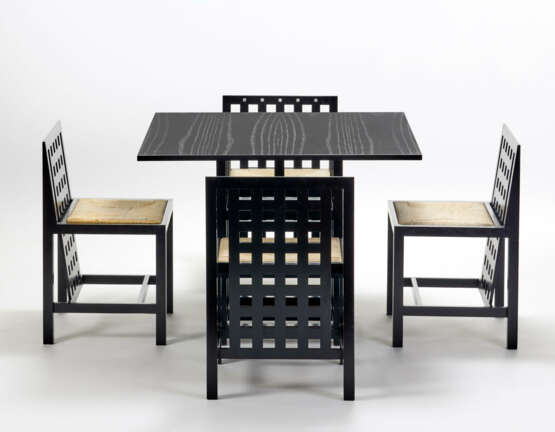 Lot consisting of four chairs model "325 D - Foto 1