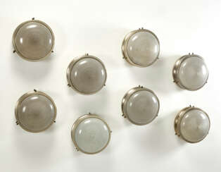 Lot of eight ceiling lights model "Sigma"