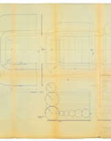 Heliocopy of the drawing for the