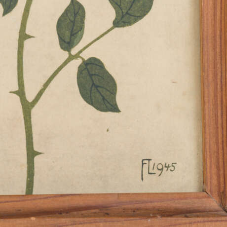 LANG, FRITZ (1877-1961) "Konvolut mit Blumenmotiven". - Foto 4
