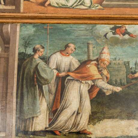 GIANNICOLA DI PAOLO, ca. 1460-1544, (UMKREIS) "Das Schneewunder, die Gründung von S. Maria Maggiore in Rom" - photo 3