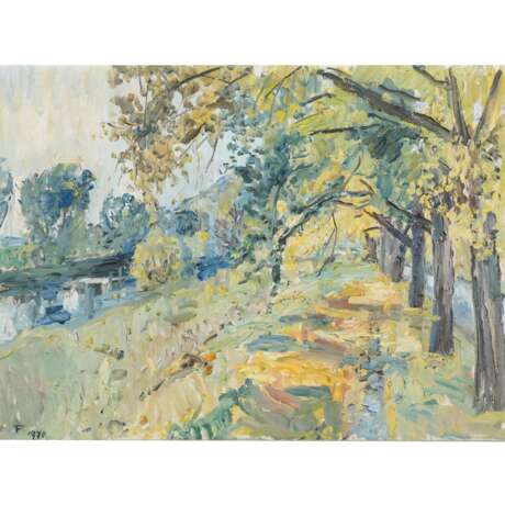 FRANK, FRANZ (1897-1986) "Herbst" 1970 - photo 1