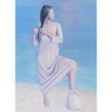 ANDERSEN, ERLING (1937-2010), "Junge Frau am Strand", - photo 1